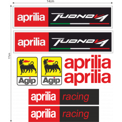 Kit de pegatinas para Aprilia Tuono1000 V4 racing