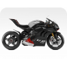 Kit de pegatinas para Ducati   Panigale V4sp2 2022   - moto negra ducati decals set