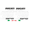 Kit de pegatinas para Ducati   Panigale V4sp2 2022   - moto negra ducati decals set