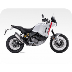 Kit de pegatinas para Ducati   Dessert X 2022   - moto negra ducati decals set