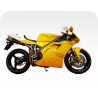 Kit de pegatinas para Ducati   748 Desmoquattro 1995-1998   - moto amarilla o roja ducati decals set