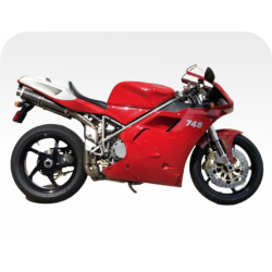 Kit de pegatinas para Ducati   748 Desmoquattro 1999-2002   - moto amarilla o roja ducati decals set