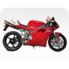 Kit de pegatinas para Ducati   748 Desmoquattro 1999-2002   - moto amarilla o roja ducati decals set