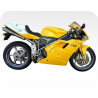 Kit de pegatinas para Ducati   748 Desmoquattro 1999-2002   - moto amarilla o roja ducati decals set
