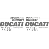 Kit de pegatinas para Ducati   748S Desmoquattro 1999-2002   - moto amarilla o negra ducati decals set