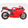 Kit de pegatinas para Ducati   749 testastretta 2003-2007  - moto amarilla - negra  - roja ducati decals set