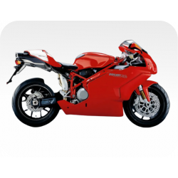 Kit de pegatinas para Ducati   749S testastretta 2003-2007  - moto amarilla  - roja ducati decals set
