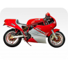 Kit de pegatinas para Ducati  750 F1 laguna seca - roja ducati decals set