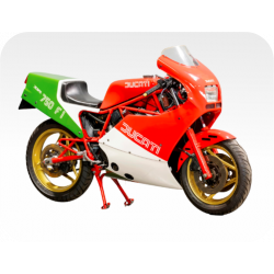 Kit de pegatinas para Ducati  750 F1 Desmo 1985 - roja ducati decals set