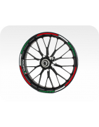 Pegatinas llantas moto